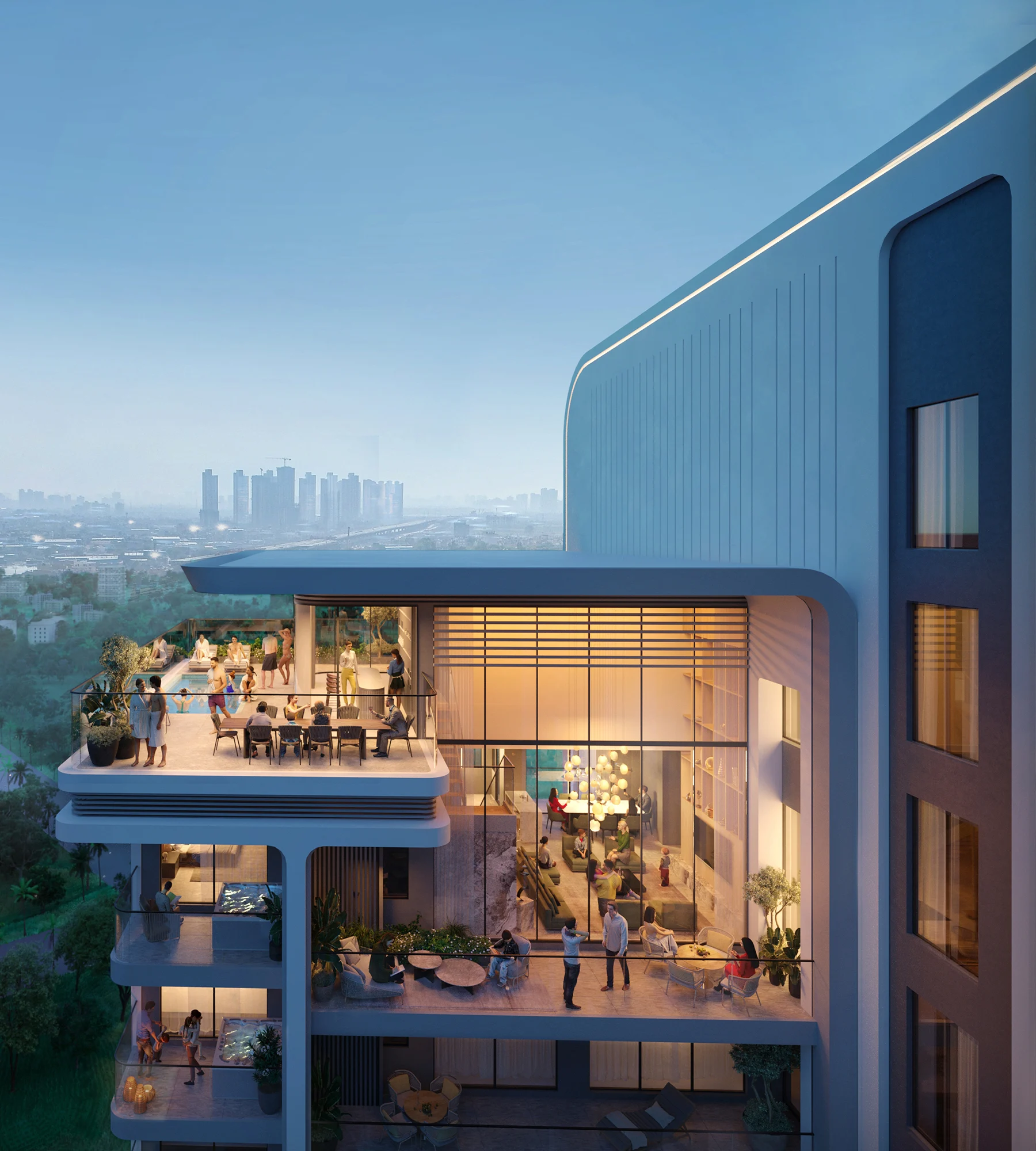 4 BHK Residential Builder floor Sushant Lok I