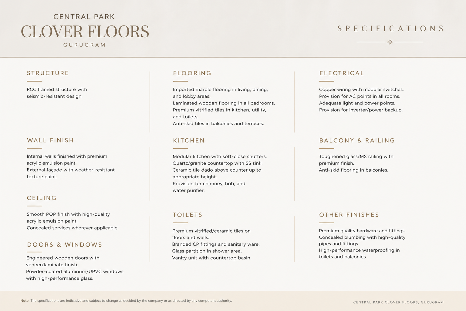 Specification